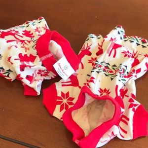Hanna Andersson Pet sweater pajama S Christmas